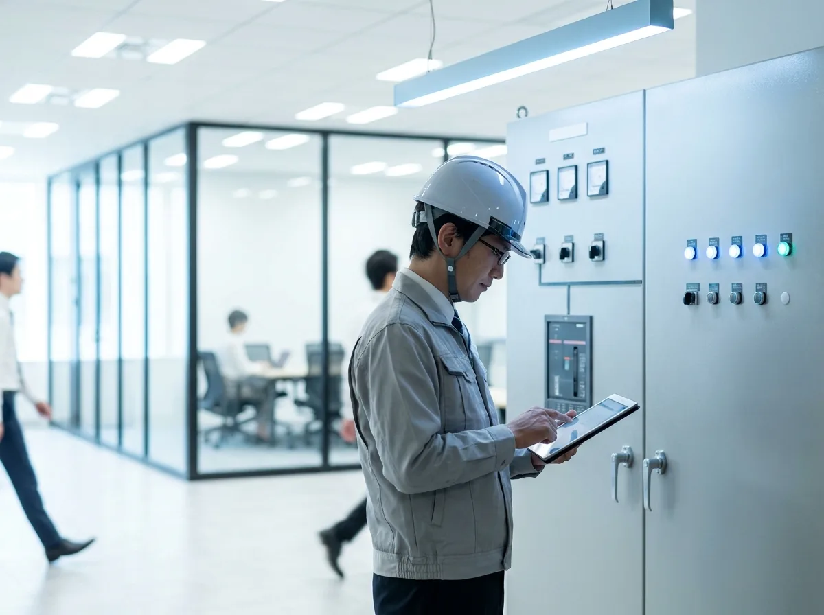 電気設備工事会社の現場メンバー向け生成AIハンズオン研修のイメージ